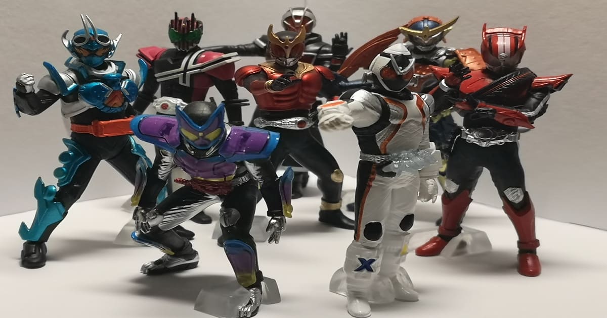 カプセルトイで楽しむ、HG仮面ライダー！魅力とおすすめライダーを紹介 